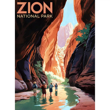 Zion National Park Puzzle Passage by MakeYourPuzzles